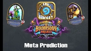 Hearthstone Theory: Boomsday Meta Predictions