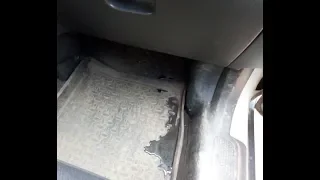 Honda CR V RD1 капает в салон из под вентилятора печки /drips into interior from under heater fan/