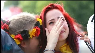 these reactions by German fans will make you cry | Germany 0-2 South Korea