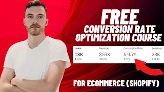 Free Conversion Optimization Course For E-commerce (Shopify)