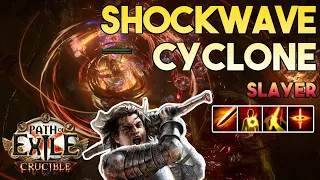 [3.24] Shockwave Cyclone Build | Slayer | Necropolis | Path of Exile 3.24