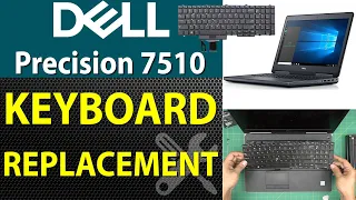 How to Replace Keyboard for DELL Precision 7510 Laptop | Step by Step