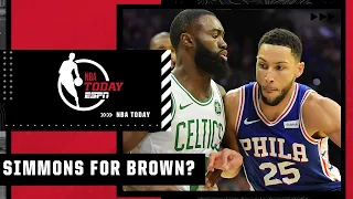 Ben Simmons for Jaylen Brown?! Bobby Marks explains | NBA Today