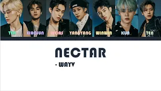 WayV – NECTAR (月之迷) Color Coded  Lyrics [Chin|Pin|Ind] | WayV - Nectar Terjemahan Indonesia