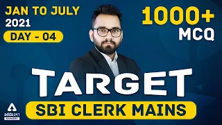 Target SBI Clerk 2021 Mains | General Awareness | 1000+ Questions | Day #4