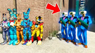 HOW GLAMROCK FREDDY AND THE ANIMATRONICS SAVE THE HOUSE FROM THE CAMERA MENS