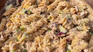 Tuna Pasta Salad || Perfect for work!