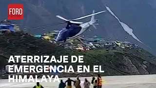 Impactante accidente en helipuerto de Kedarnath, aterriza de emergencia - Expreso de la mañana