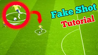 Fake shot tutorial efootball mobile 2024