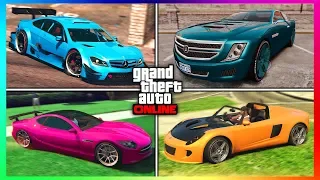 5 GENIALE FAHRZEUGE UNTER 150k $ IN GTA ONLINE!