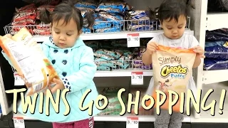 TWINS GO SHOPPING! - October 26, 2016 -  ItsJudysLife Vlogs