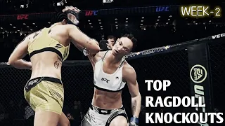 REALISTIC RAGDOLLS - EA UFC 4 KNOCKOUTS OF THE WEEK ...KOS COMPILATION EP. 55
