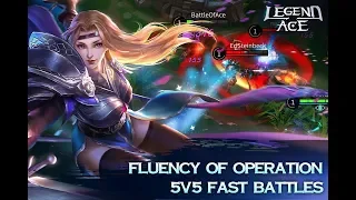 New MOBA Legend Of Ace: All Heroes And Gameplay (Beta Test)