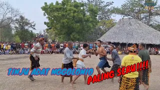 Tinju Adat Nggolonio Terbaru Paling Seru || Mbela Adhak / Etu