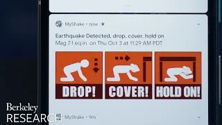 Get the MyShake earthquake early warning app!