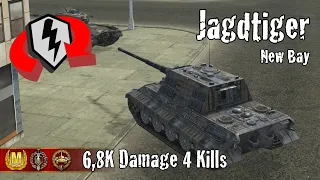 Jagdtiger  |  6,8K Damage 4 Kills  |  WoT Blitz Replays