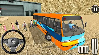 Uphill Mountain Bus Driving Simulator 3D Games - Android Gameplay 2021