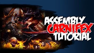 Assemble & Magnetize The Carnifex - Hobby Tutorial Tyranids