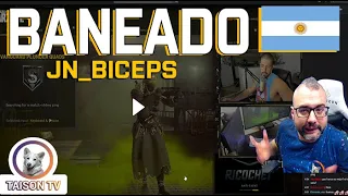Jn_biceps Cazado y Baneado "EL mejor sniper de Latam decia" Warzone y Promociona la venta de Trampas