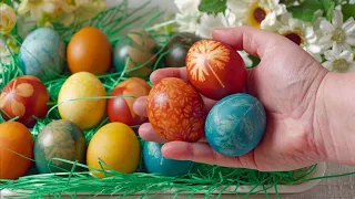 EASTER EGGS - chemical-free ❗❗ Natural colors - old and new technique ❗❗