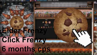 Cookie Clicker Elder Frenzy + Click Frenzy (x666 CPS + x777 Cookies per Click)