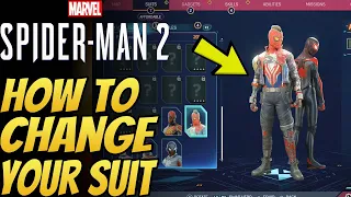 Marvel's Spider-Man 2 | How To Change Your Suit | PS5 Gameplay