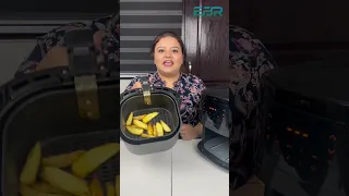 Navratra Special Vrat wale French Fries Recipe in Philips Airfryer HD9252 #shorts #youtubeshorts