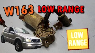 Mercedes ML W163 Low Range Reparaturanleitung - Der häufigste Fehler