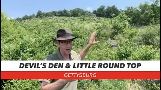 Devil's Den - Trough Rock - Little Round Top: 157th Anniversary of Gettysburg Live! (Day 2)