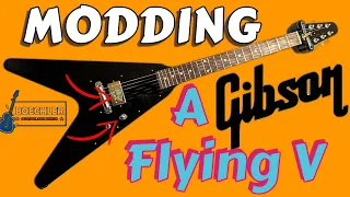 Modifying a Gibson Flying V- 2011 Gibson Melody Maker Review MOD and Demo