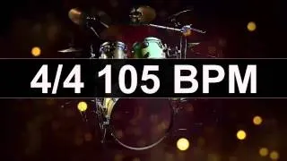 🔴 Drums Metronome 105 BPM