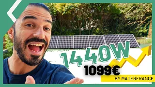 J'ai testé les kits autoconsommation solaire de MaterFrance (incroyable)