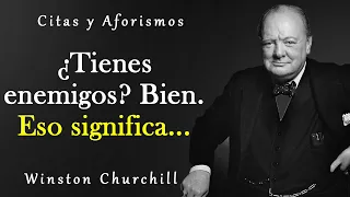 Winston Churchill - Citas que sorprenden con su sabiduría. | Citas, aforismos, pensamientos sabios.