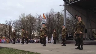 Выступление курсантов Михайловской военной артиллерийской академии.