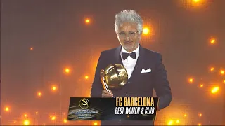 Barcelona FC awarded with Best Women's Club Award