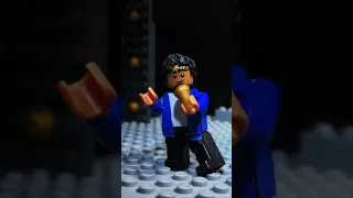 LEGO Man in the Mirror recreation
