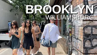 NEW YORK CITY Walking Tour [4K] - BROOKLYN - WILLIAMSBURG