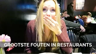 Dit gebeurt er als je in de slechtste restaurants van Amsterdam eet