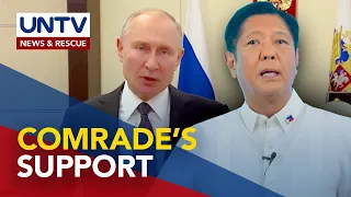 Putin sends congratulatory message to Marcos Jr. for election win