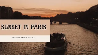 Sunset in Paris - Relaxing ambience music