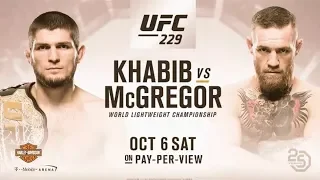 Khabib vs McGregor (THE WAIT IS OVER! Oct. 6 in Las Vegas!)