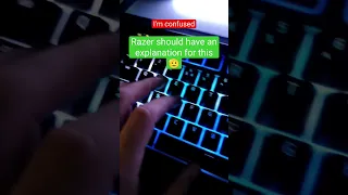 DO not buy this keyboard #razer #viral