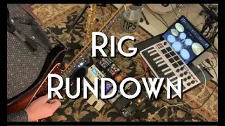 Rig Rundown for Live Solo Shows - Looping w/ Boss DD500, iPad Air, Akai MPK Mini, and More!