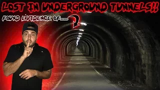 LOST IN UNDERGROUND TUNNELS // EXPLORING A HOSPITAL WITH AN UNDERGROUND MAZE! (WE CANT GET OUT)