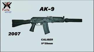 Evolution Of AK-47 (1947_2023) AK-47 Original Rafel Guld Dizain