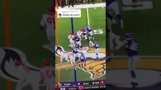 Vikings fake punt