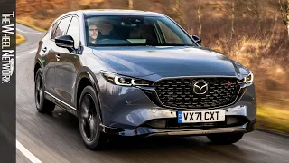 2022 Mazda CX-5 Sport Black Skyactiv-G | Polymetal Grey | Driving, Interior, Exterior (UK Spec)