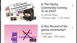 DEAR GACHA COMMUNITY