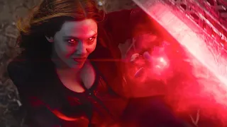 Wanda Maximoff Vs Thanos - Escena Pelea Épico - Avengers: Endgame (2019) CLIP 4K HD Español Latino