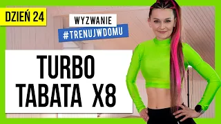 Wyzwanie 30 DNI 🔥 Dzień 24:  Turbo TABATA x8 | Monika Kołakowska